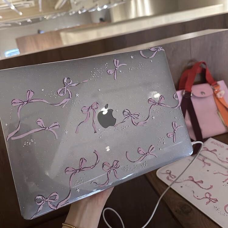 Ribbon Clear MacBook Cover リボンクリアMacBookカバー R01395