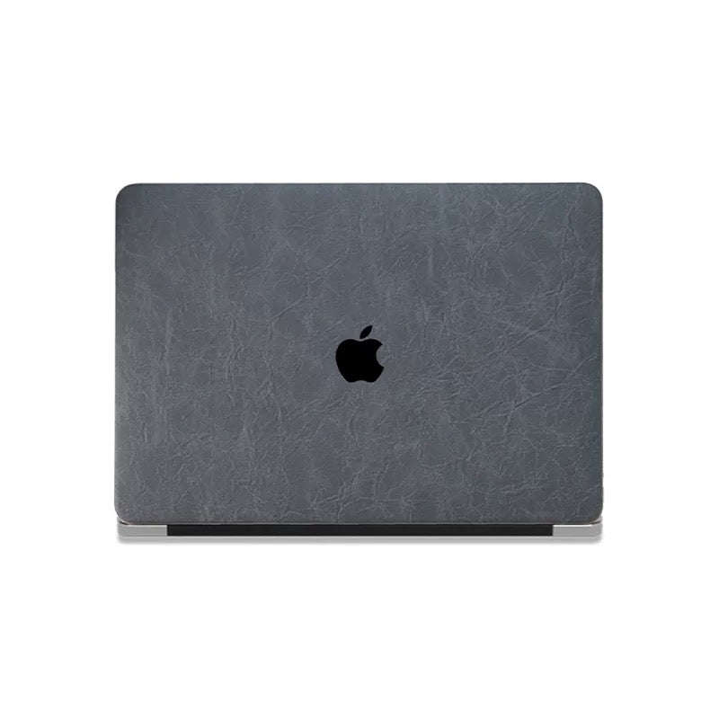 Deep Grey Rock Texture MacBook Cover ディープグレーロック模様MacBookカバー R02023