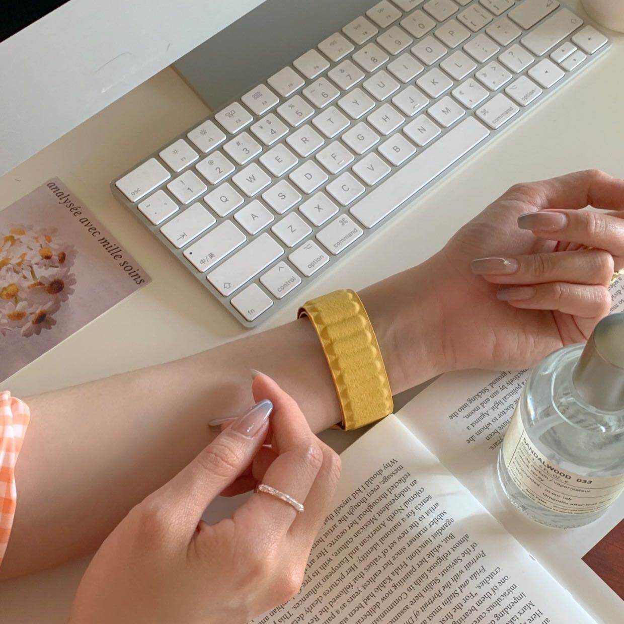 Simple Magnet Apple Watch Band シンプルマグネットApple Watchバンド R01260