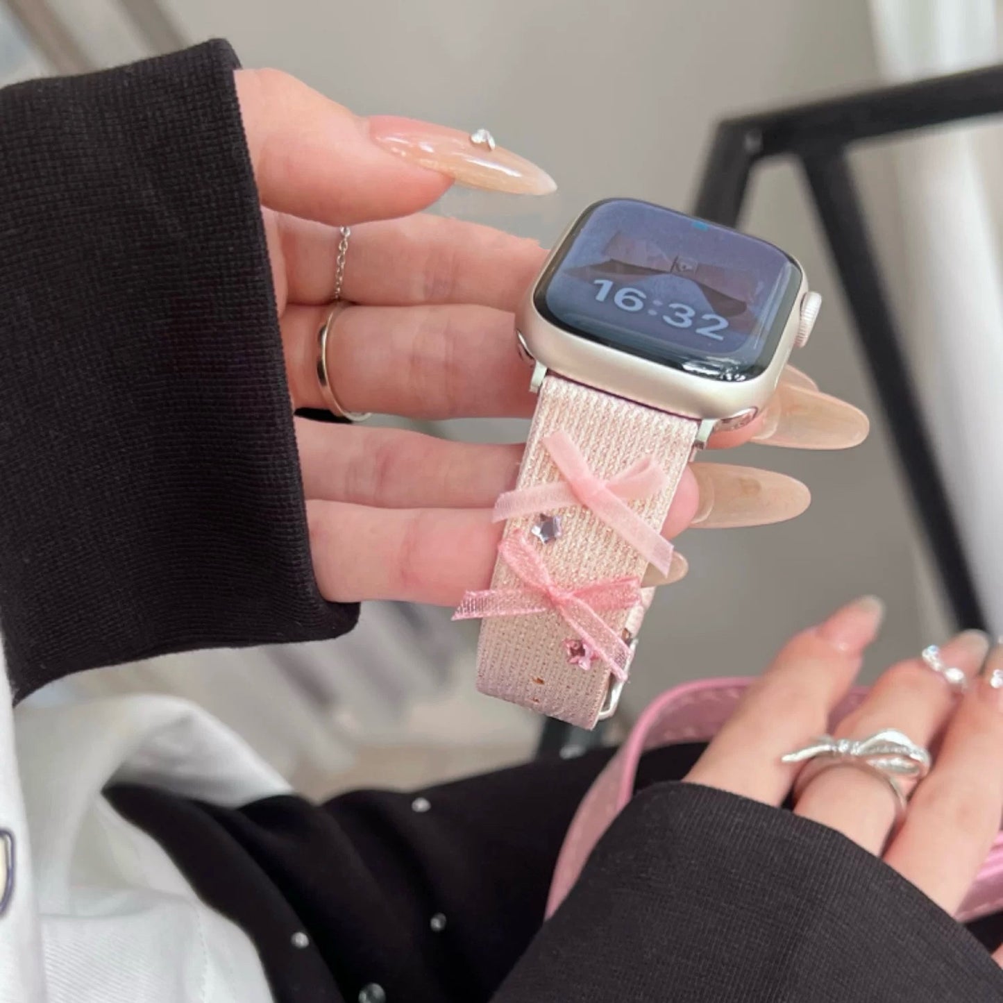Ribbon Apple Watch Band リボンAppleWatchバンド R02058