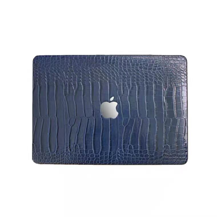 Navy Leather MacBook Cover ネイビーレザーマックブックカバー MC0023
