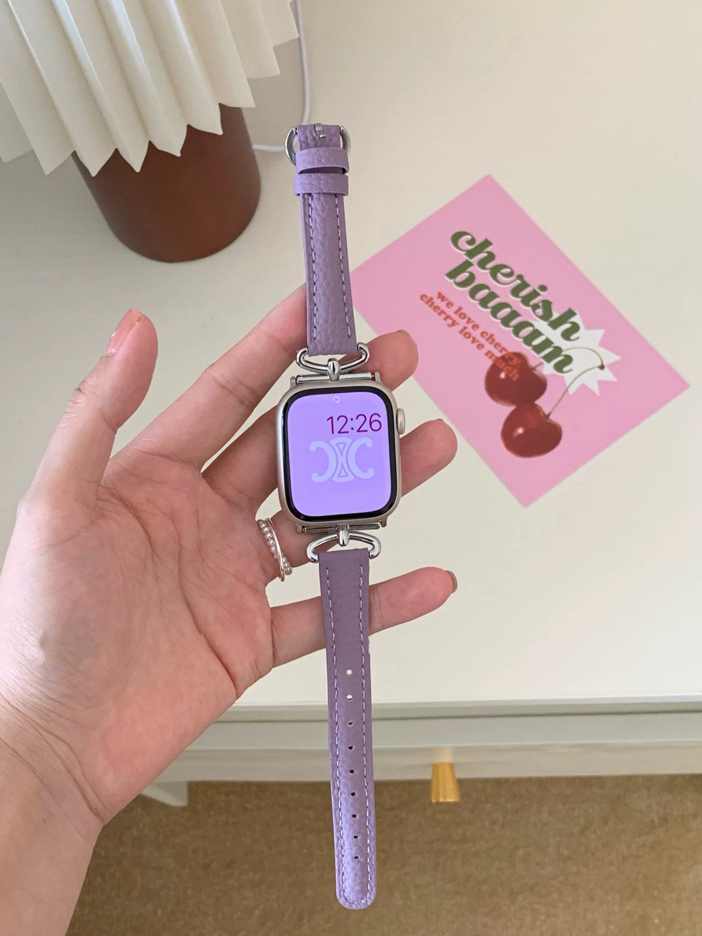 Pastel Leather Apple Watch Band パステルレザーAppleWatchバンド R02089