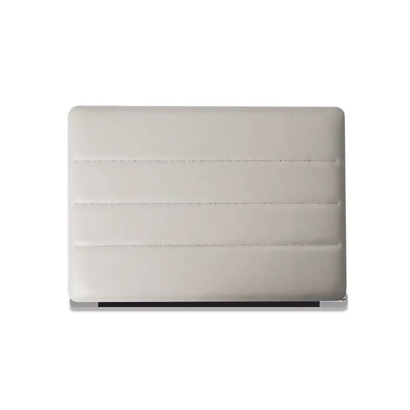 Puffy Ivory MacBook Cover クッションアイボリーMacBookカバー R01315