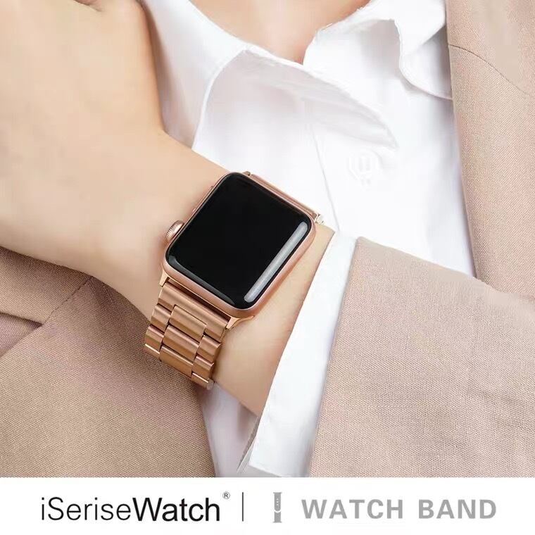 ローズゴールドチェーンのApple Watch Belts アップルウォッチ バンド AWB0001