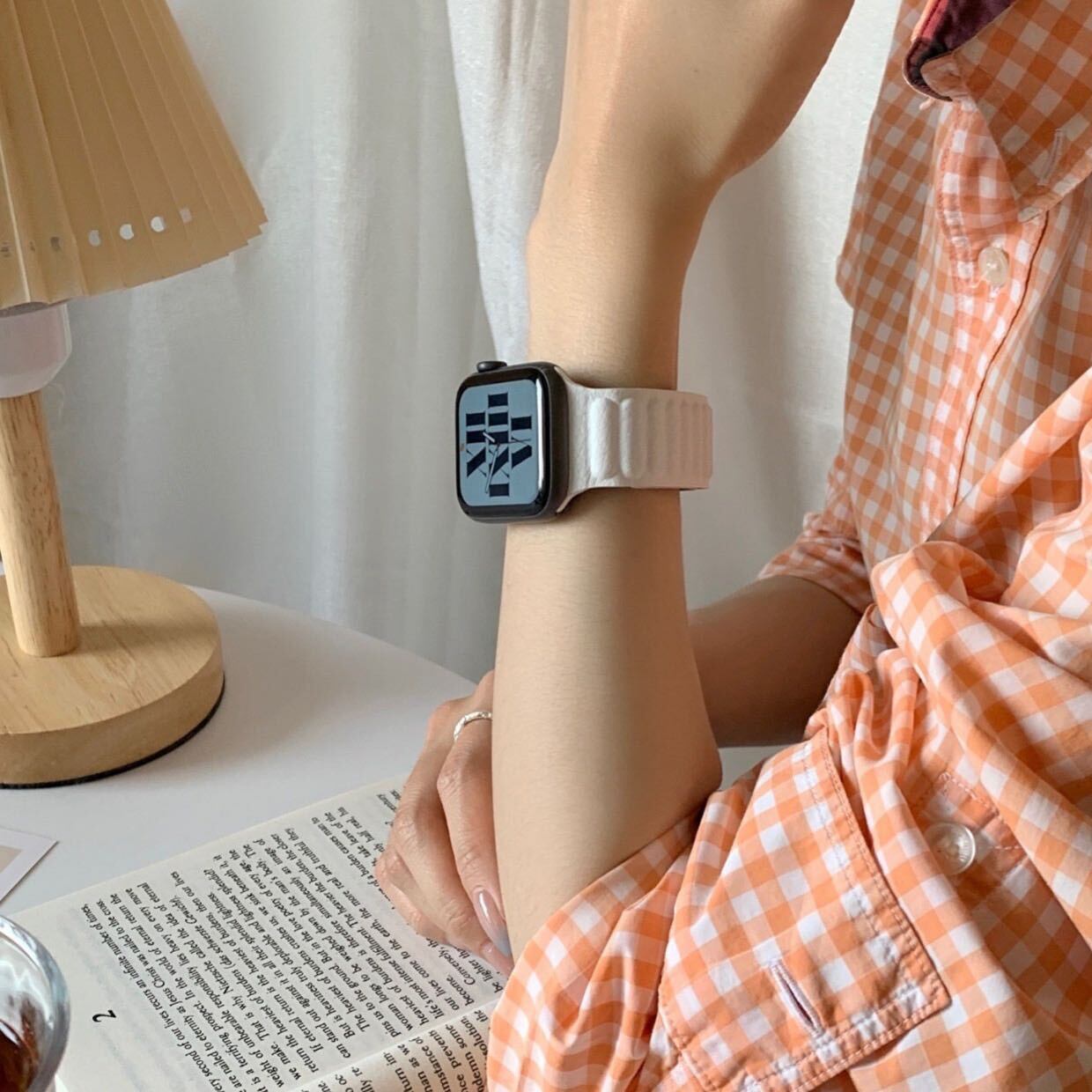 Simple Magnet Apple Watch Band シンプルマグネットApple Watchバンド R01260