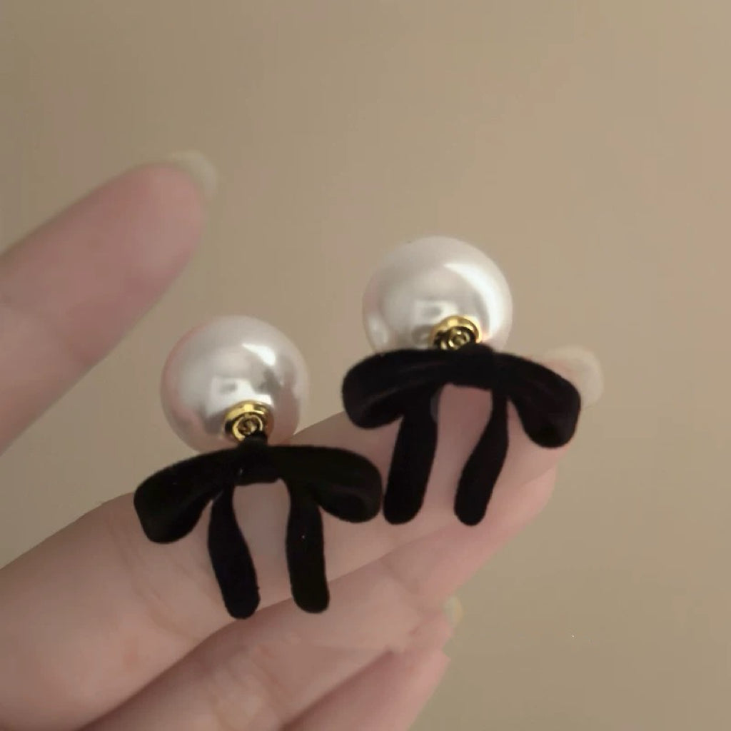 "Ribbon Girls" Earring ”リボンガールズ”ピアス R02072