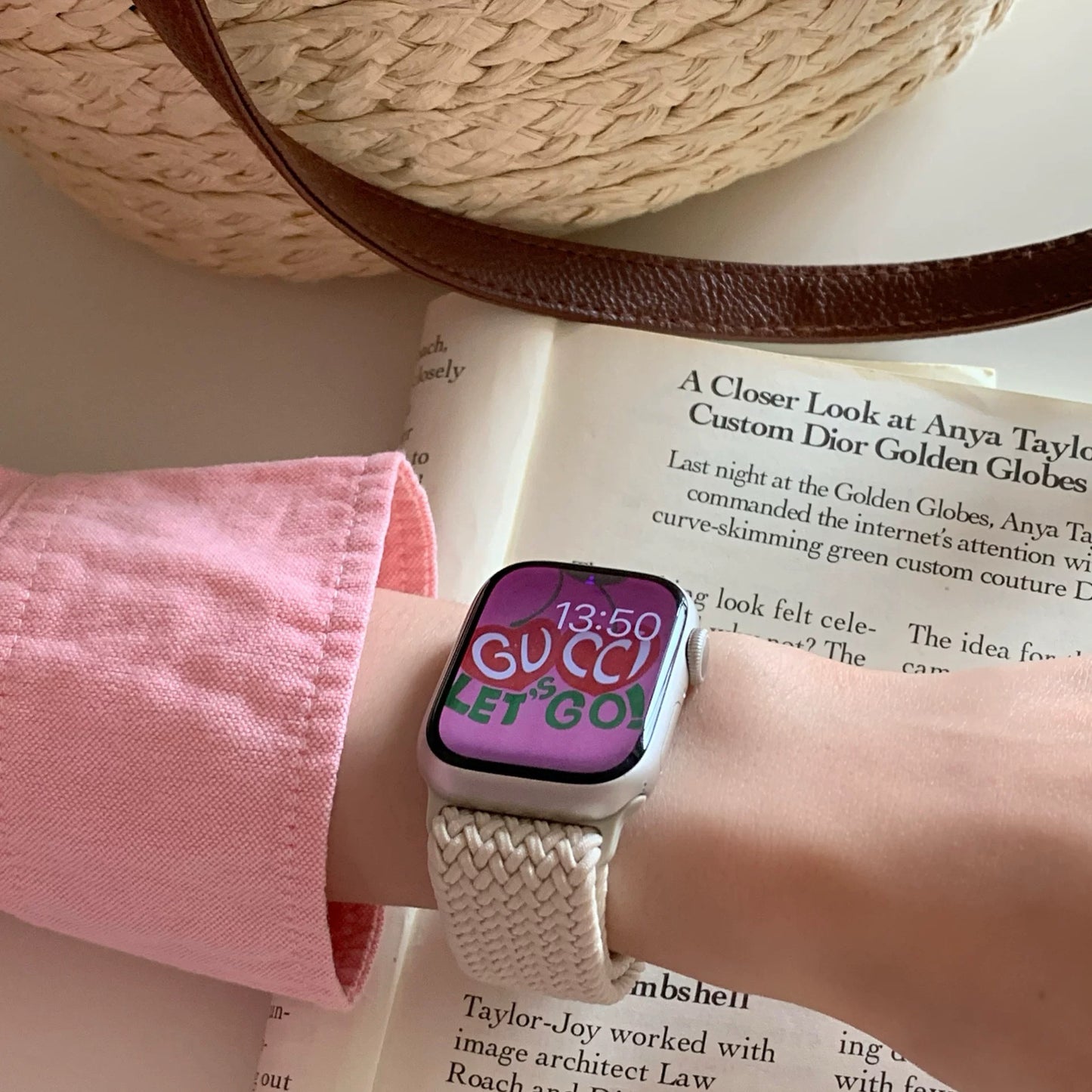 Colorful Nylon Apple Watch Band カラフルナイロンAppleWatchバンド R02091
