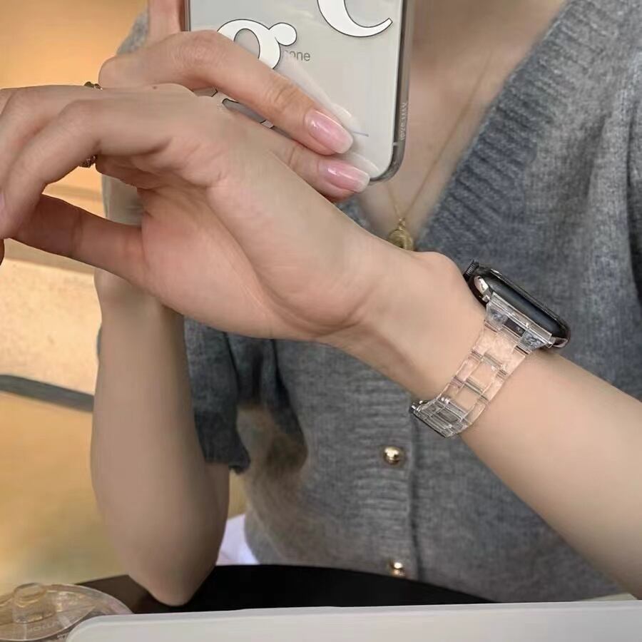 Clear Skinny Apple Watch Band クリアスキニーApple Watchバンド R01237