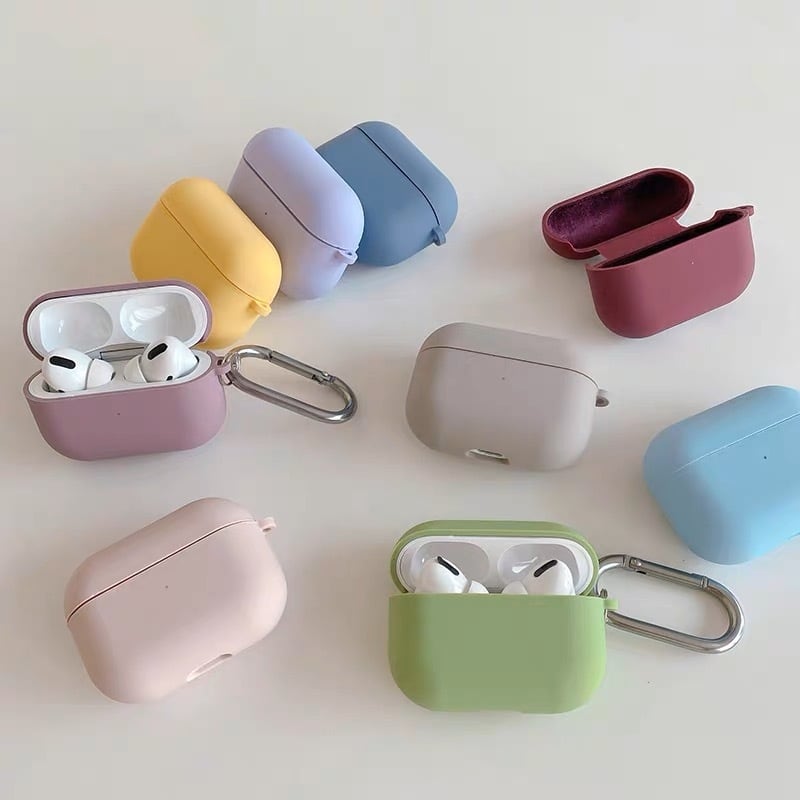 Simple Color AirPods case シンプルカラーAirPodsケース R01352