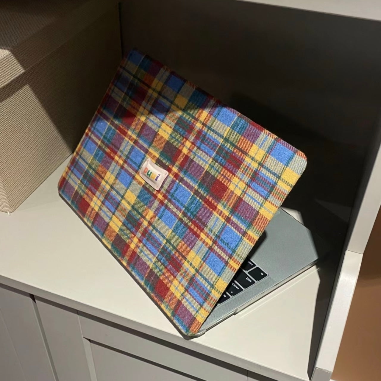 <Puui>Classic Check MacBook Cover クラシックチェック MacBookカバー R01455