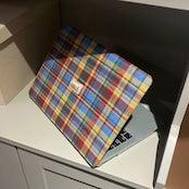 <Puui>Classic Check MacBook Cover クラシックチェック MacBookカバー R01455