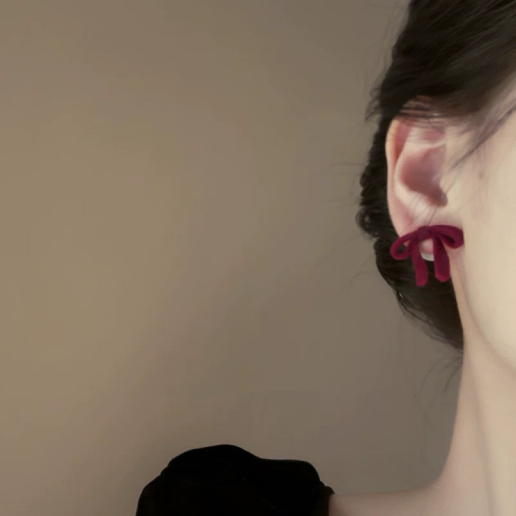 "Ribbon Girls" Earring ”リボンガールズ”ピアス R02072
