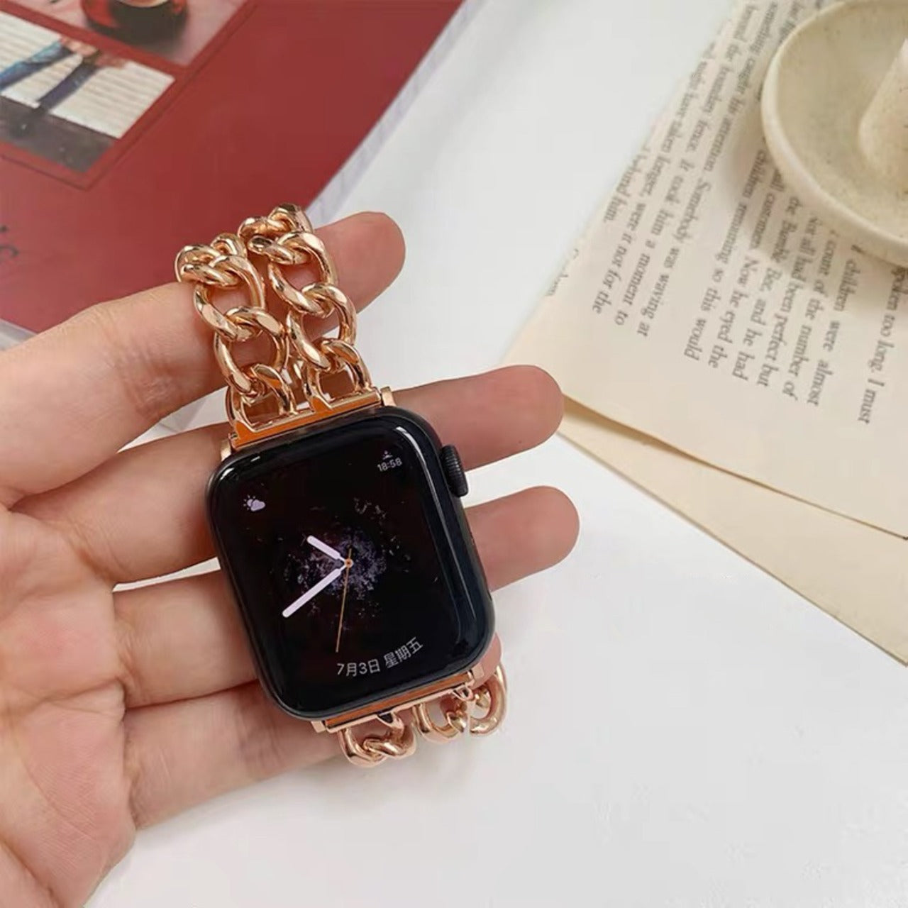おしゃれなチェーン Apple Watch Band アップルウォッチバンド AWB0006