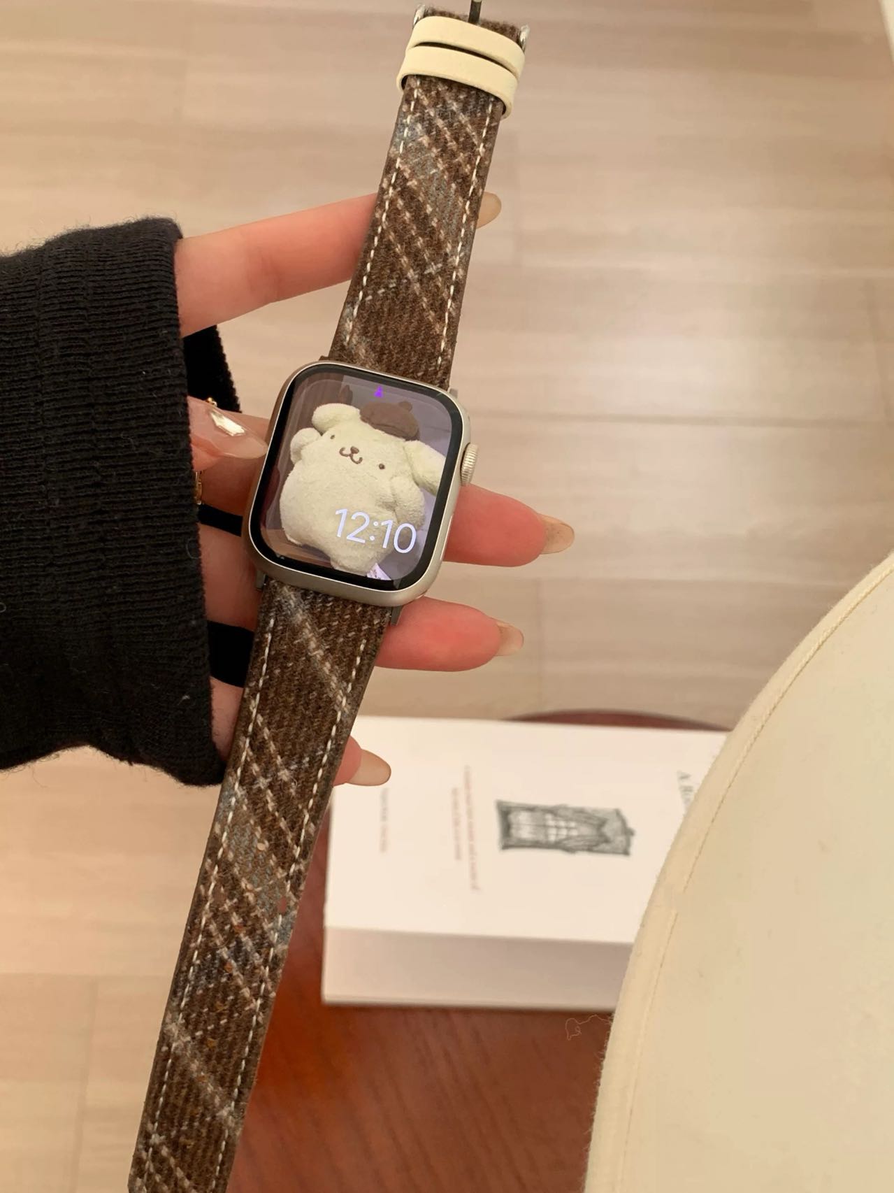 London Check Pattern Apple Watch Band ロンドンチェック柄AppleWatchバンド R02057