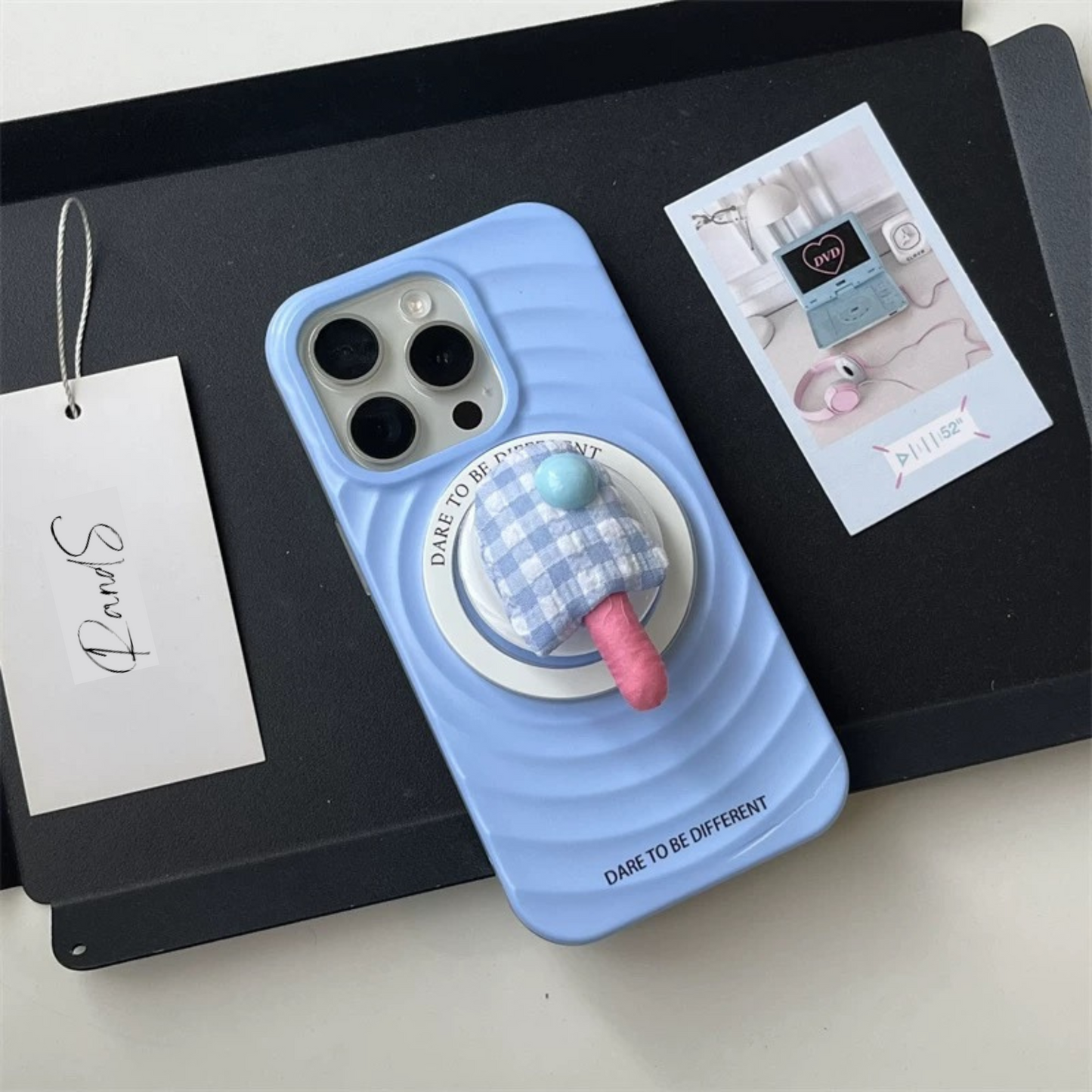 Ice Cream MagSafe Stand iPhone case アイスクリームMagSafeスタンドスマホケース R02003