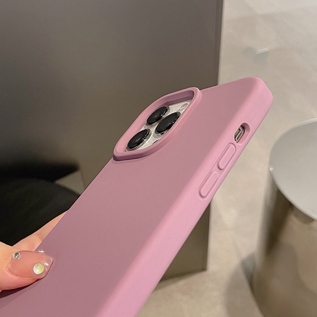 Purple Grey iPhone case パープルグレーiPhoneケース R01349