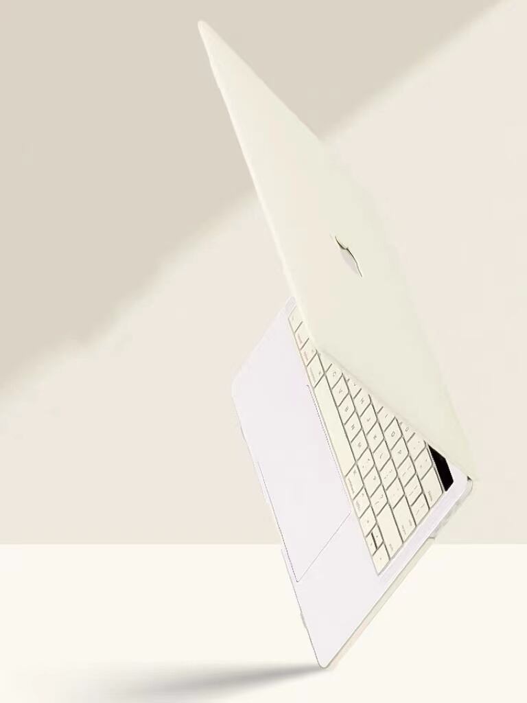 Macbookパソコンカバー Cream クリーム R01170