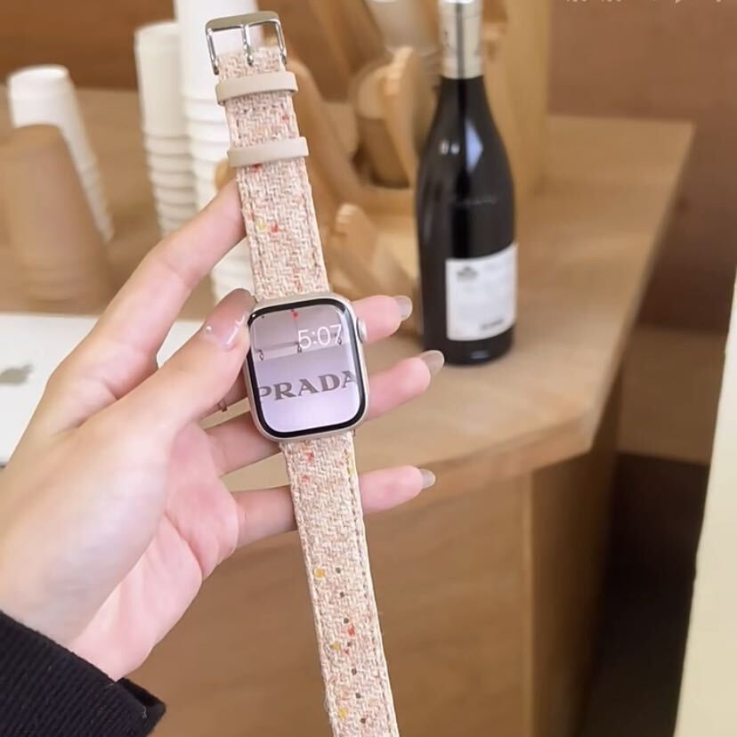 Elegant Tweed Apple Watch Band R01166