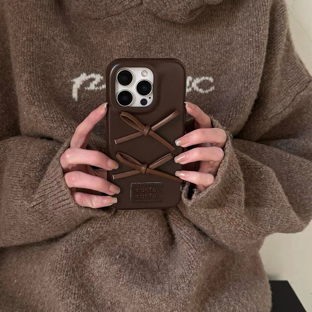 ”Double Ribbon" iPhone Case ”リボンリボン” iPhoneケース R02125