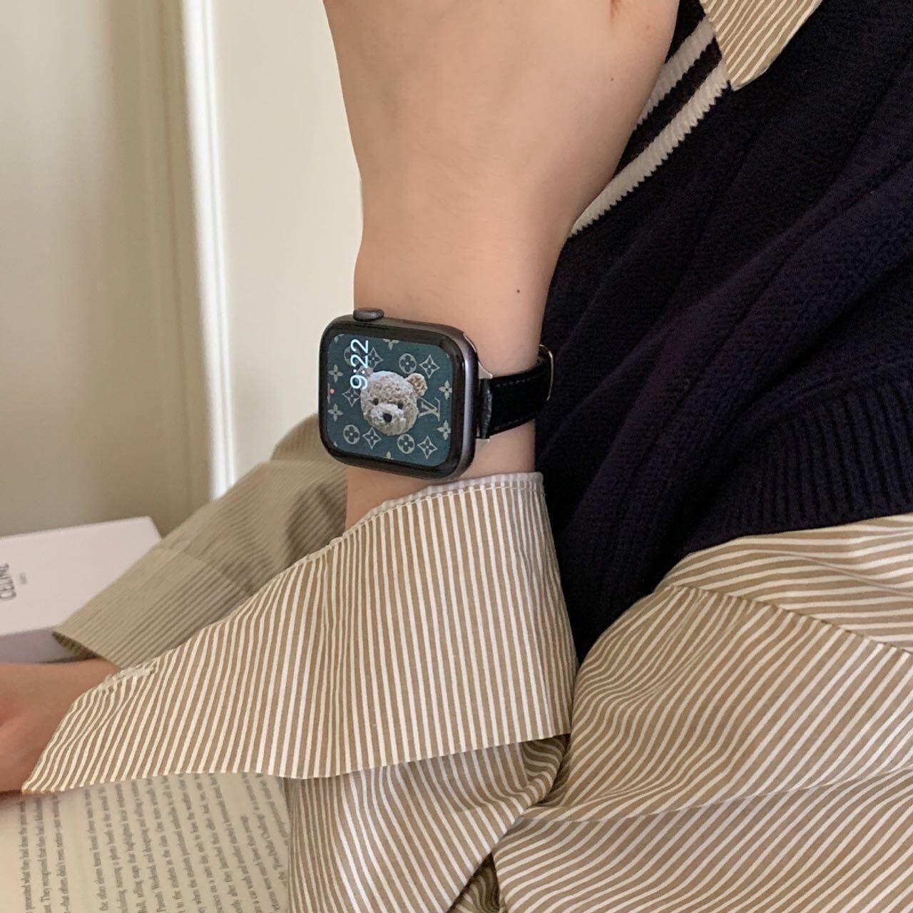 Skinny Leather Apple Watch Band スキニーレザーApple Watchバンド R01261
