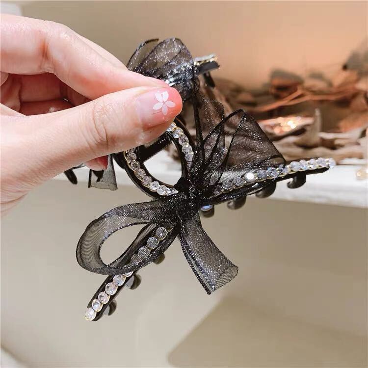 Lace Ribbon Hair Clip R01153