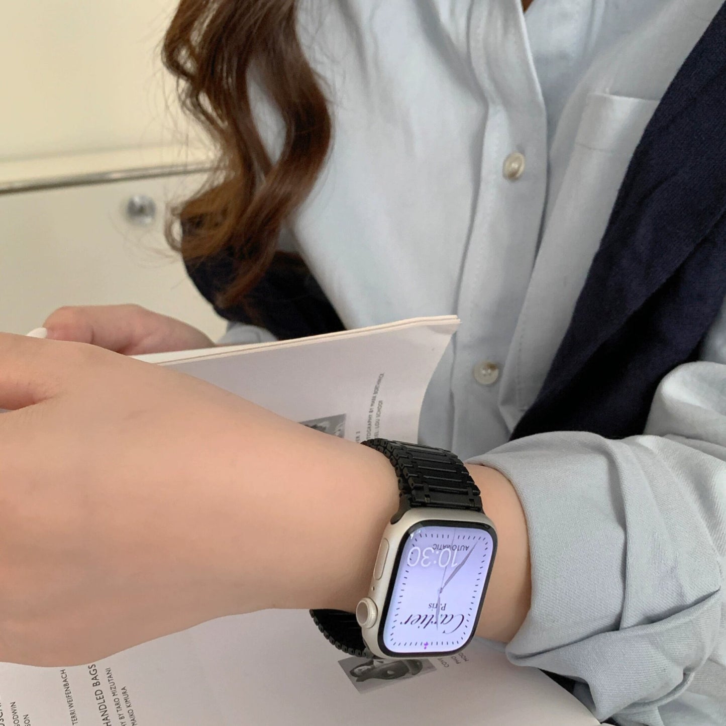 Simple Magnet Apple Watch Band シンプルマグネットApple Watchバンド R01439