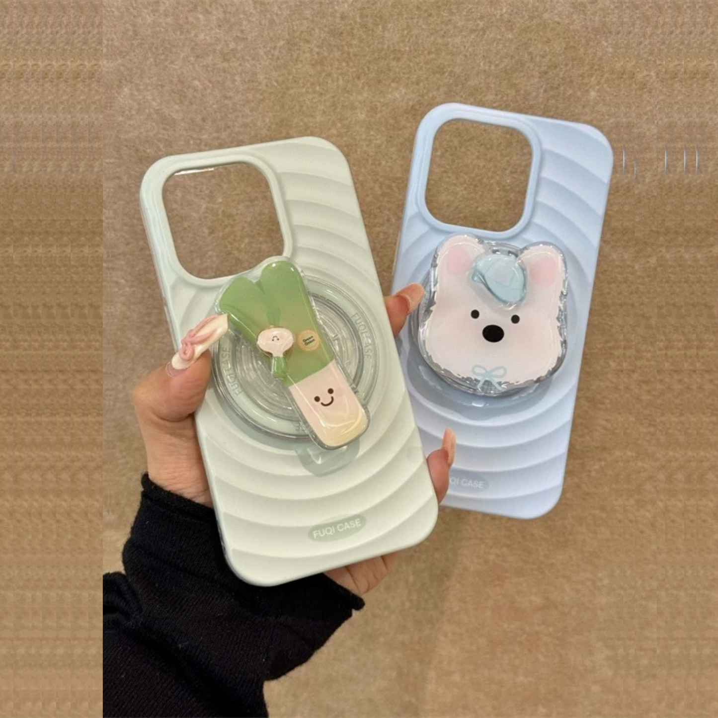 Spin MagSafe Stand iPhone case ぐるぐる回るMagSafeスタンドスマホケース R02005