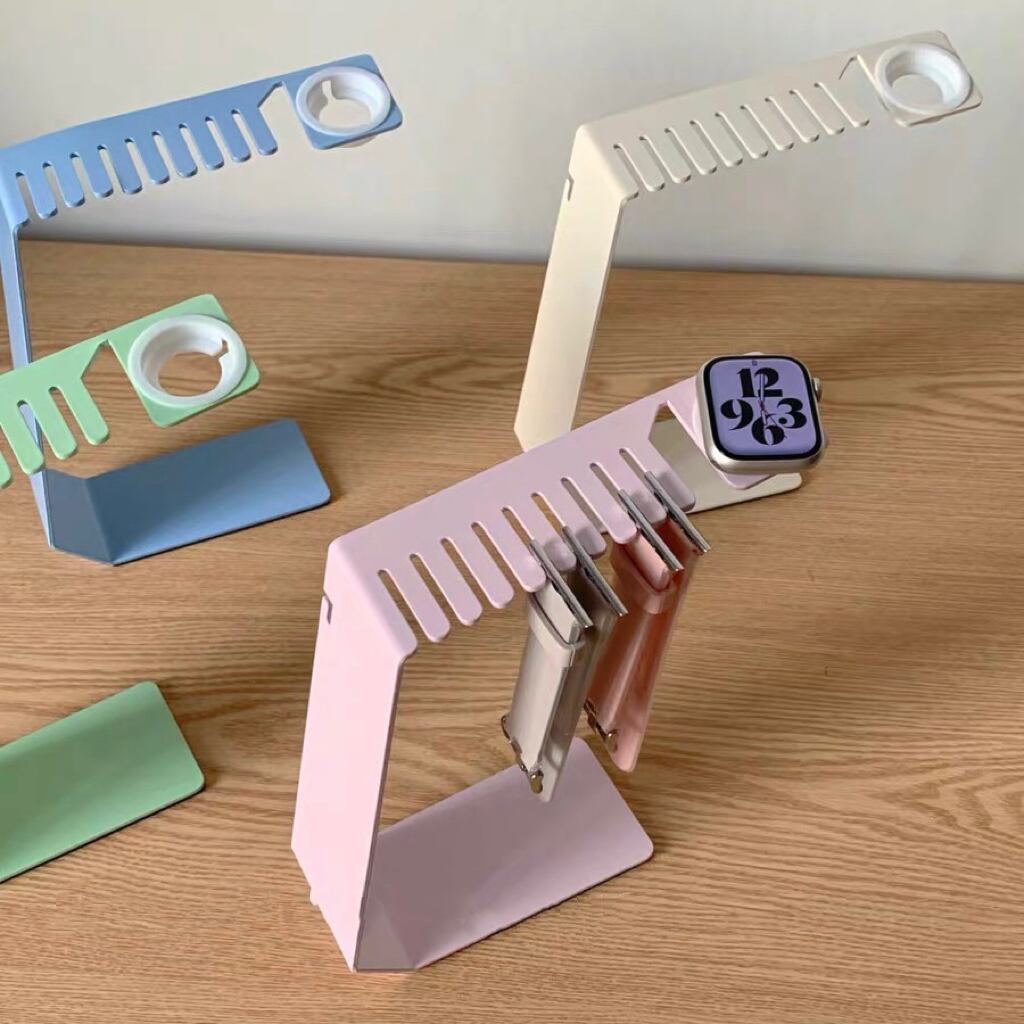 Pastel Color Apple Watch Band Stand パステルカラーApplewatchバンド収納充電スタンド R01441