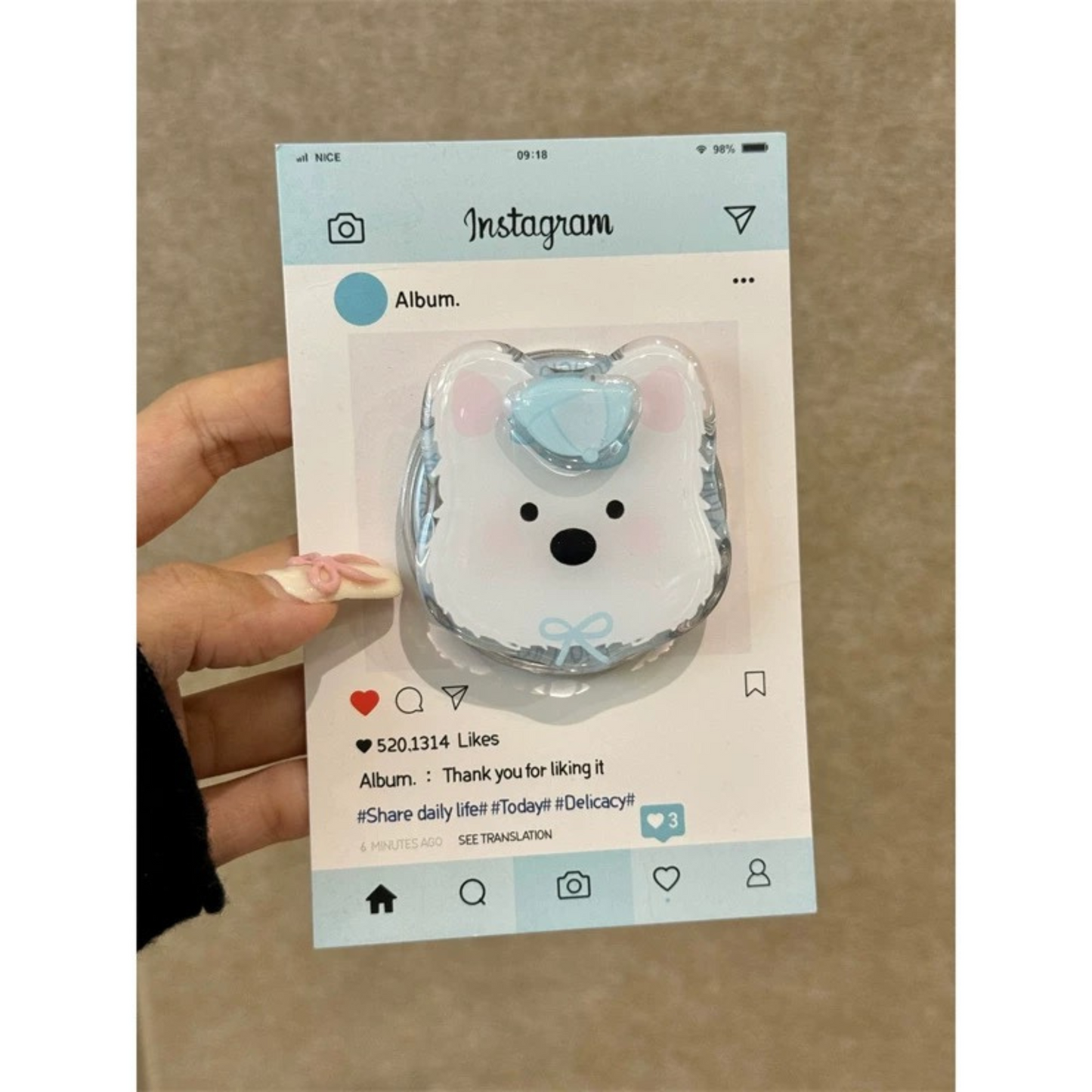 Spin MagSafe Stand iPhone case ぐるぐる回るMagSafeスタンドスマホケース R02005