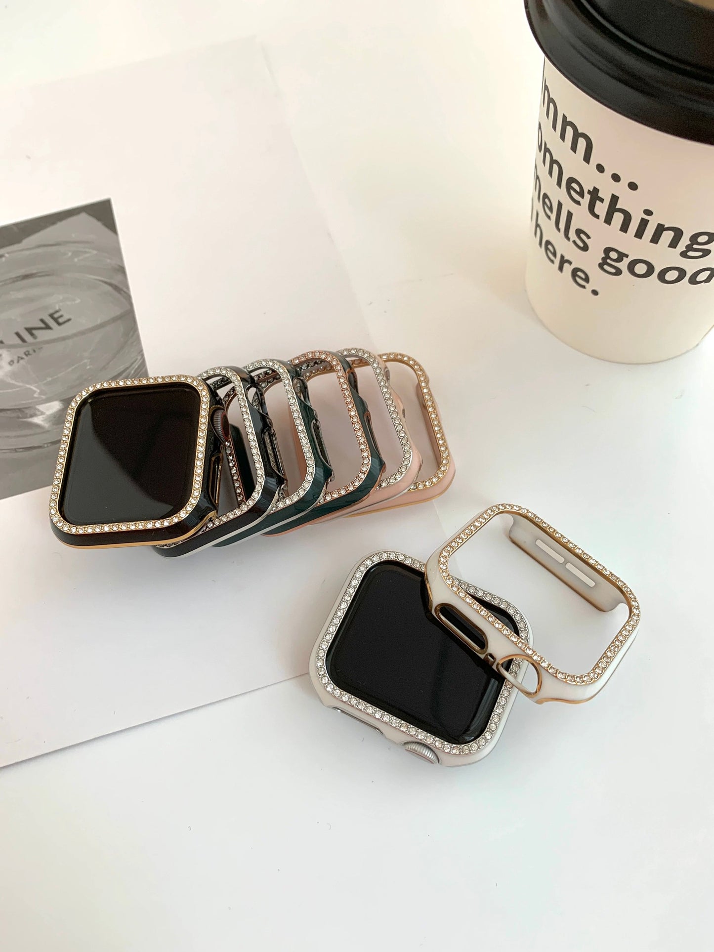 Shining Hard Apple Watch Case キラキラハードアップルウォッチケース R02110