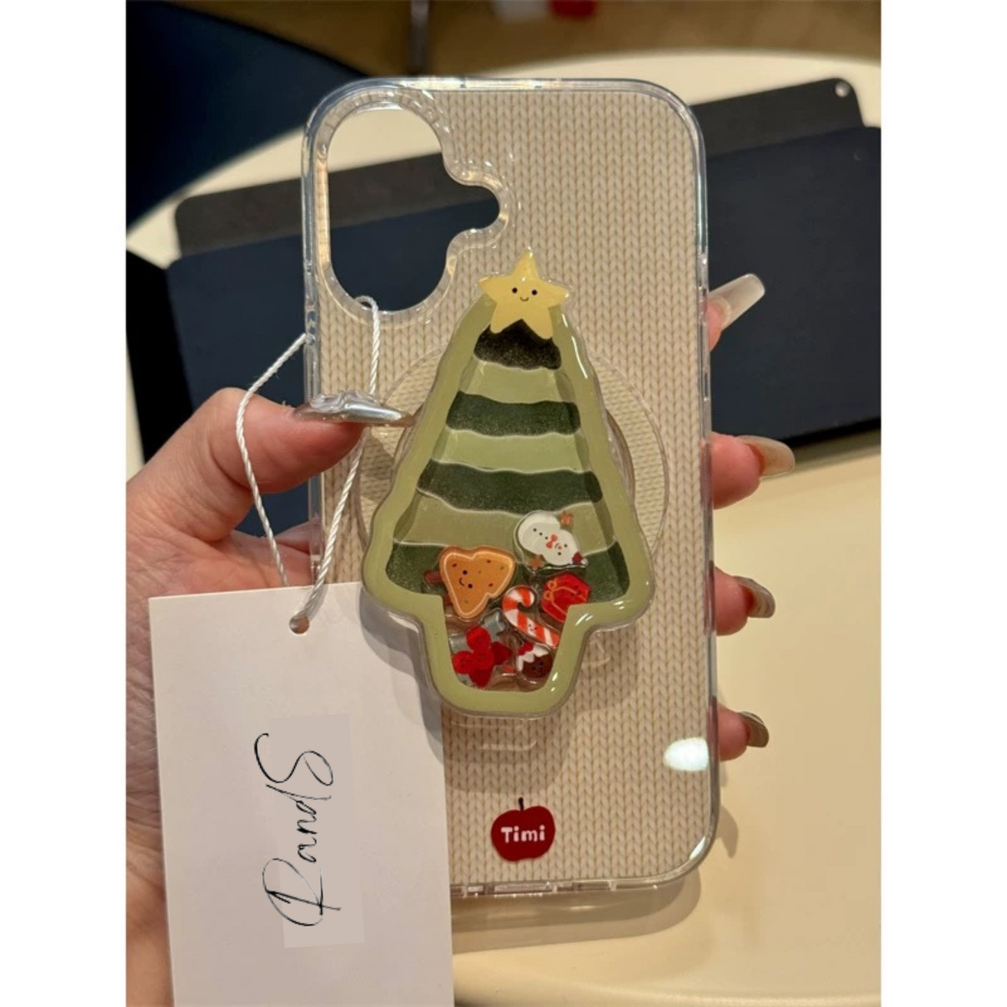 Christmas Tree MagSafe Stand iPhone case クリスマスツリーMagSafeスタンドスマホケース R02008