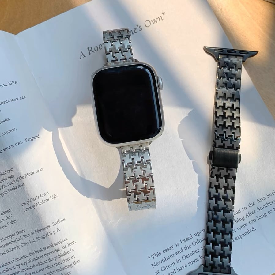 Houndstooth Apple Watch Band 千鳥柄Apple Watchバンド R01442