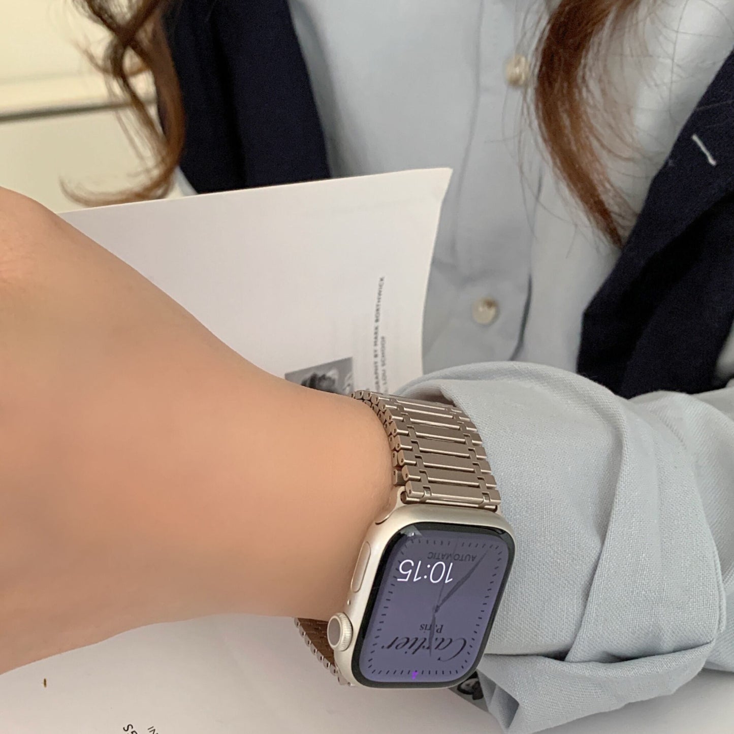Simple Magnet Apple Watch Band シンプルマグネットApple Watchバンド R01439