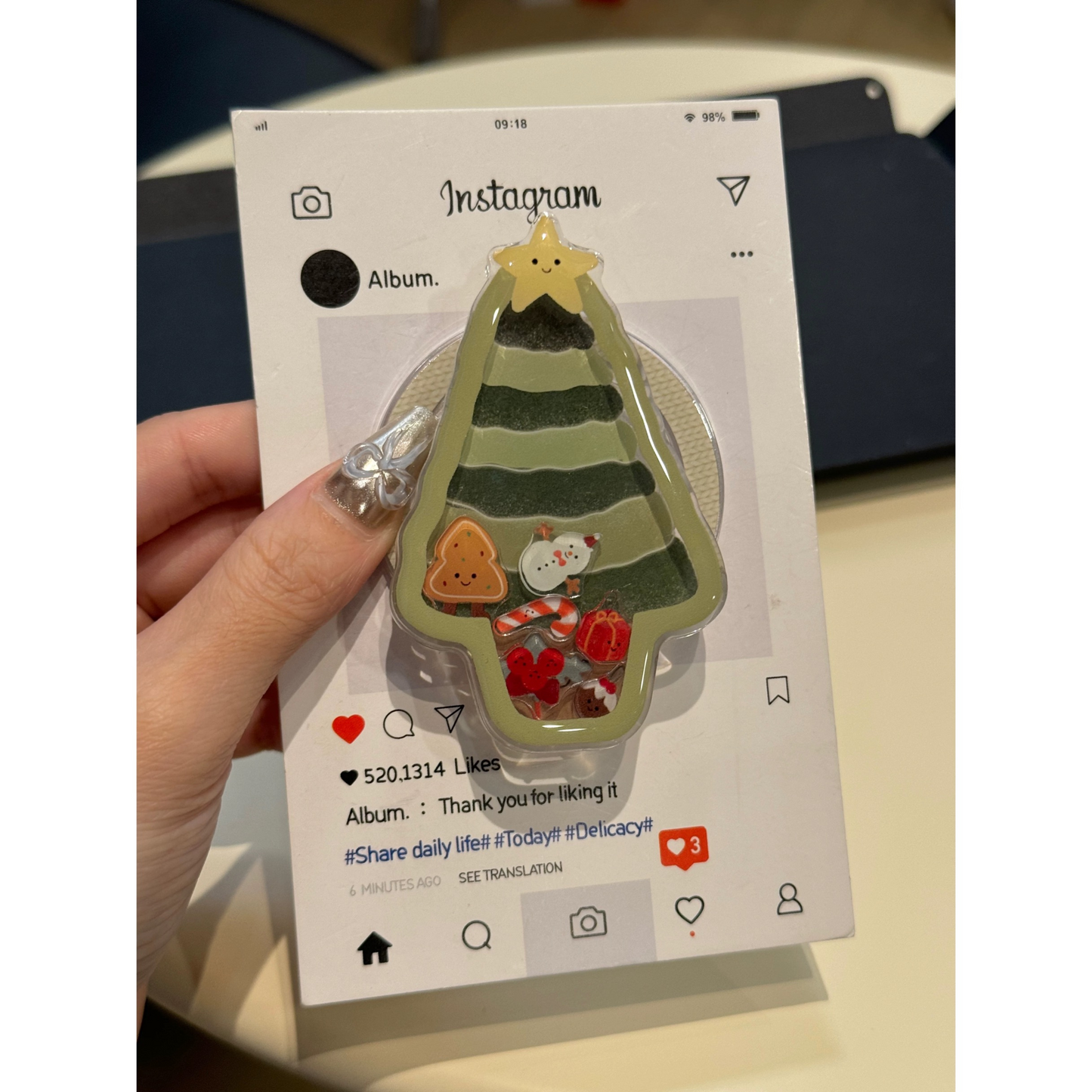 Christmas Tree MagSafe Stand iPhone case クリスマスツリーMagSafeスタンドスマホケース R02008