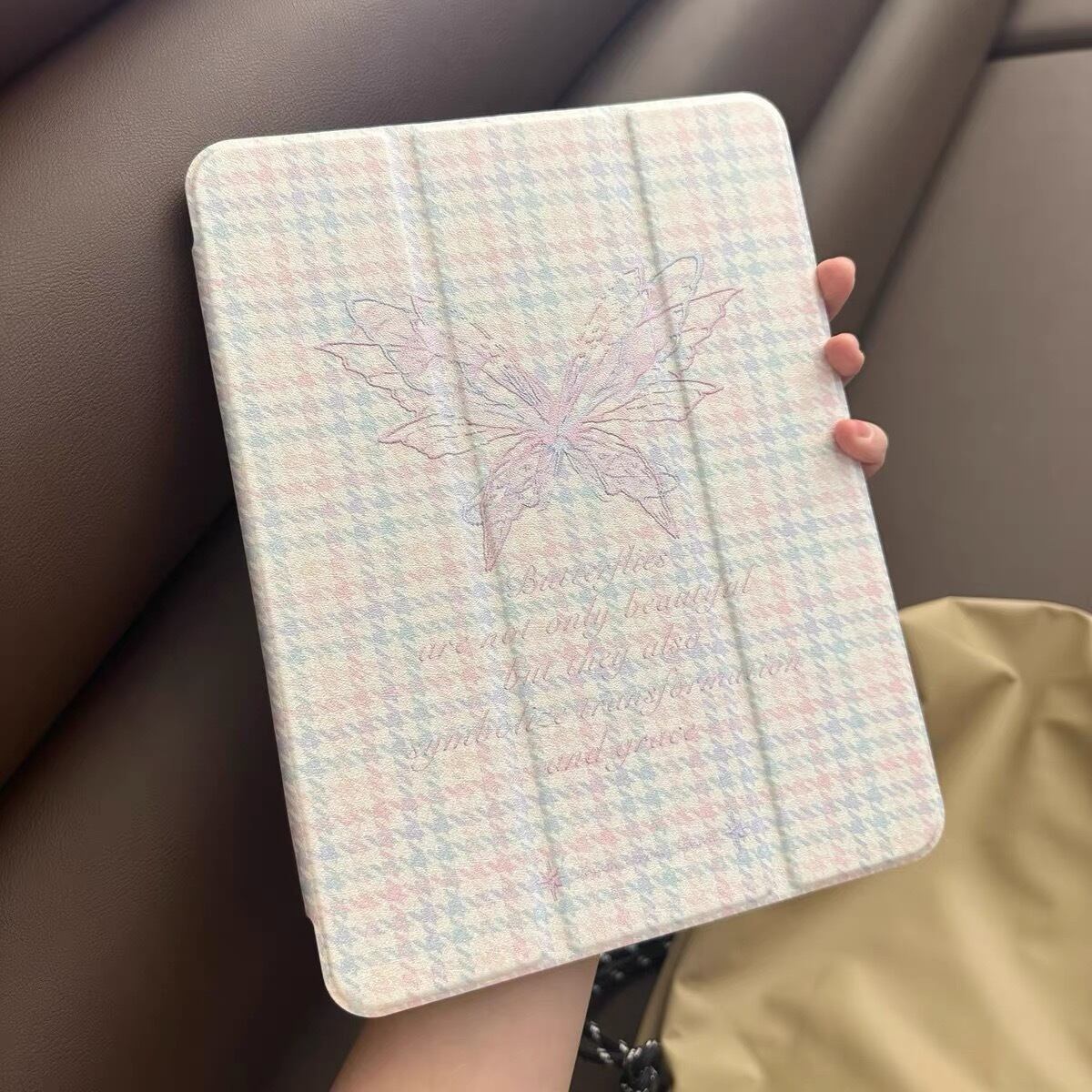”Butterfly Effect” Clear iPad Case ”バタフライエフェクト”クリアiPadケース R01390