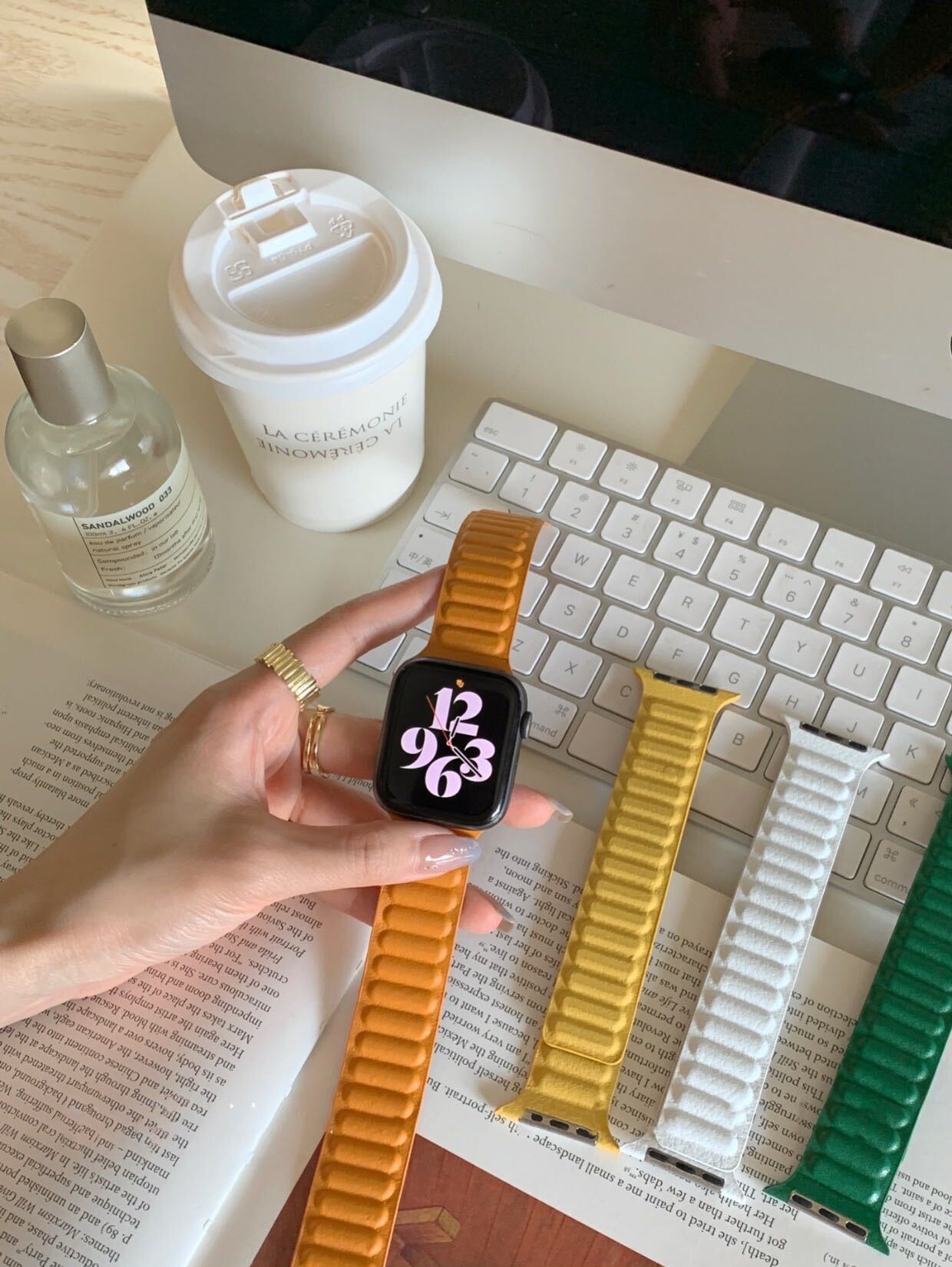 Simple Magnet Apple Watch Band シンプルマグネットApple Watchバンド R01260
