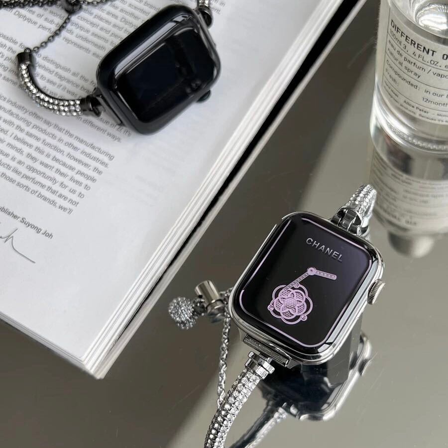 Shining Bracelet Apple Watch Band キラキラブレスレット風Apple Watchバンド R01286