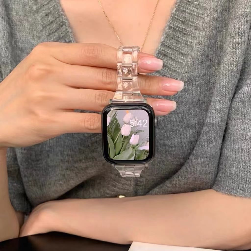 Clear Skinny Apple Watch Band クリアスキニーApple Watchバンド R01237