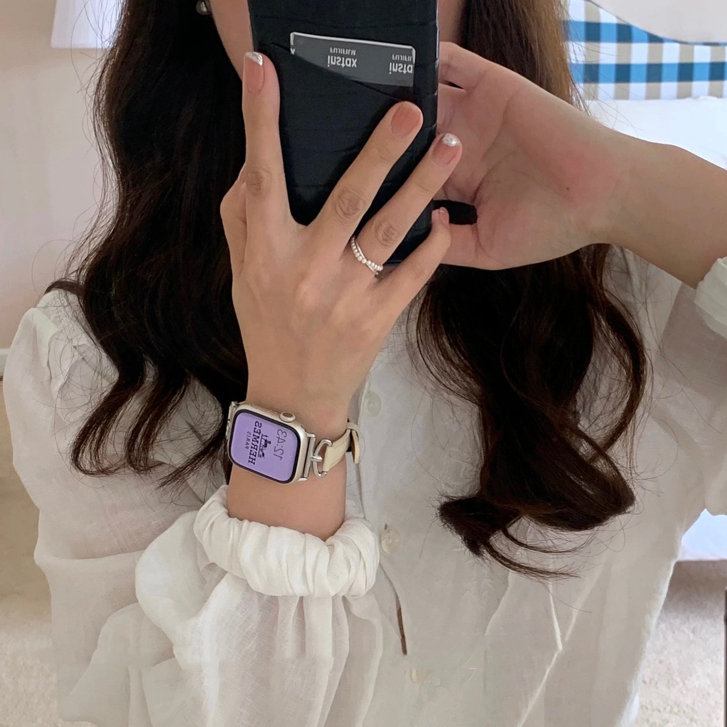 Pastel Leather Apple Watch Band パステルレザーAppleWatchバンド R02089