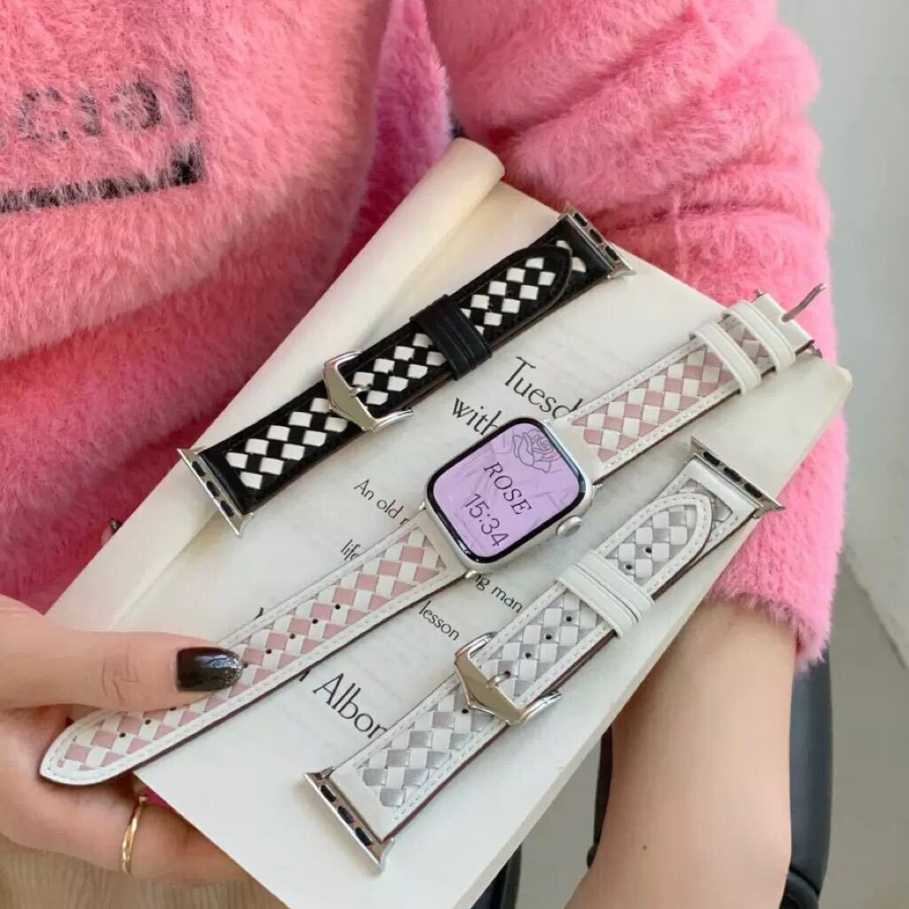 Weave Apple Watch band 編み編みApple Watchバンド R01287