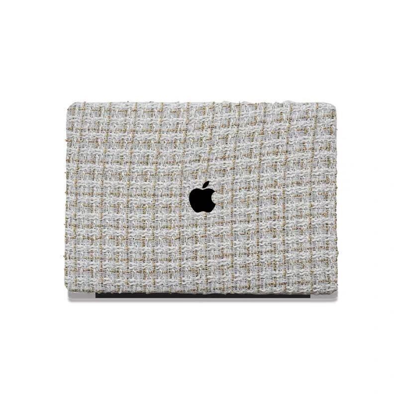 Grey Tweed MacBook Cover グレーツイードMacBookカバー R01418