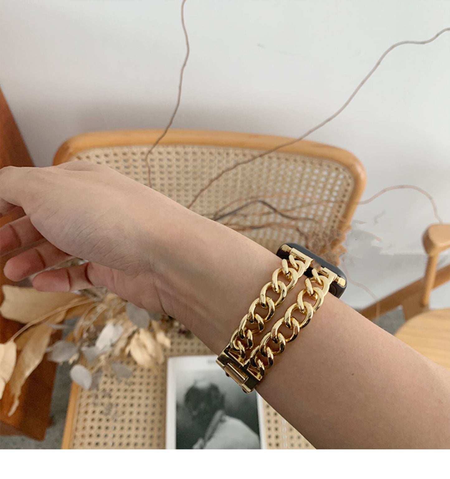 おしゃれなチェーン Apple Watch Band アップルウォッチバンド AWB0006