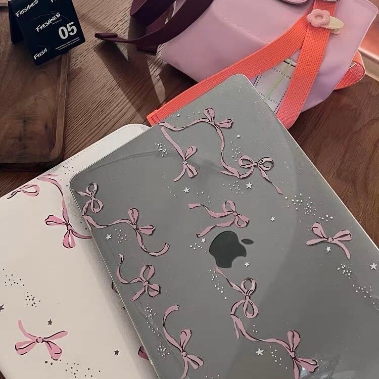 Ribbon Clear MacBook Cover リボンクリアMacBookカバー R01395