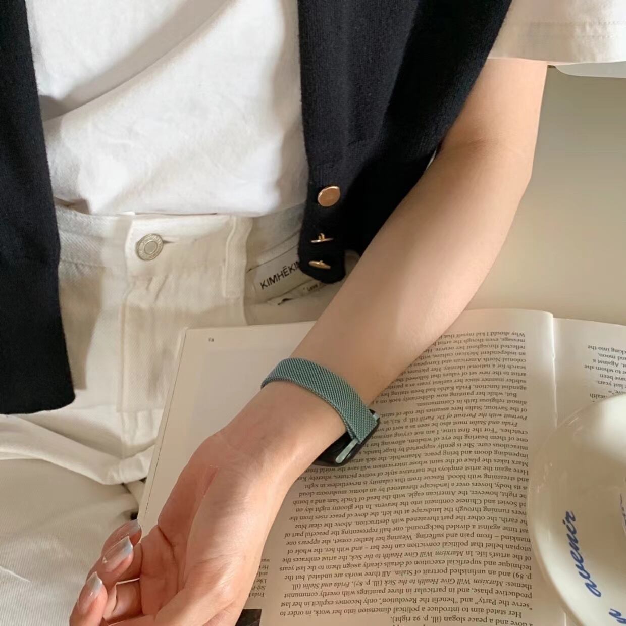 Simple Skinny Colorful Magnet Apple Watch Band シンプルスキニーカラフルマグネットバンド R01257