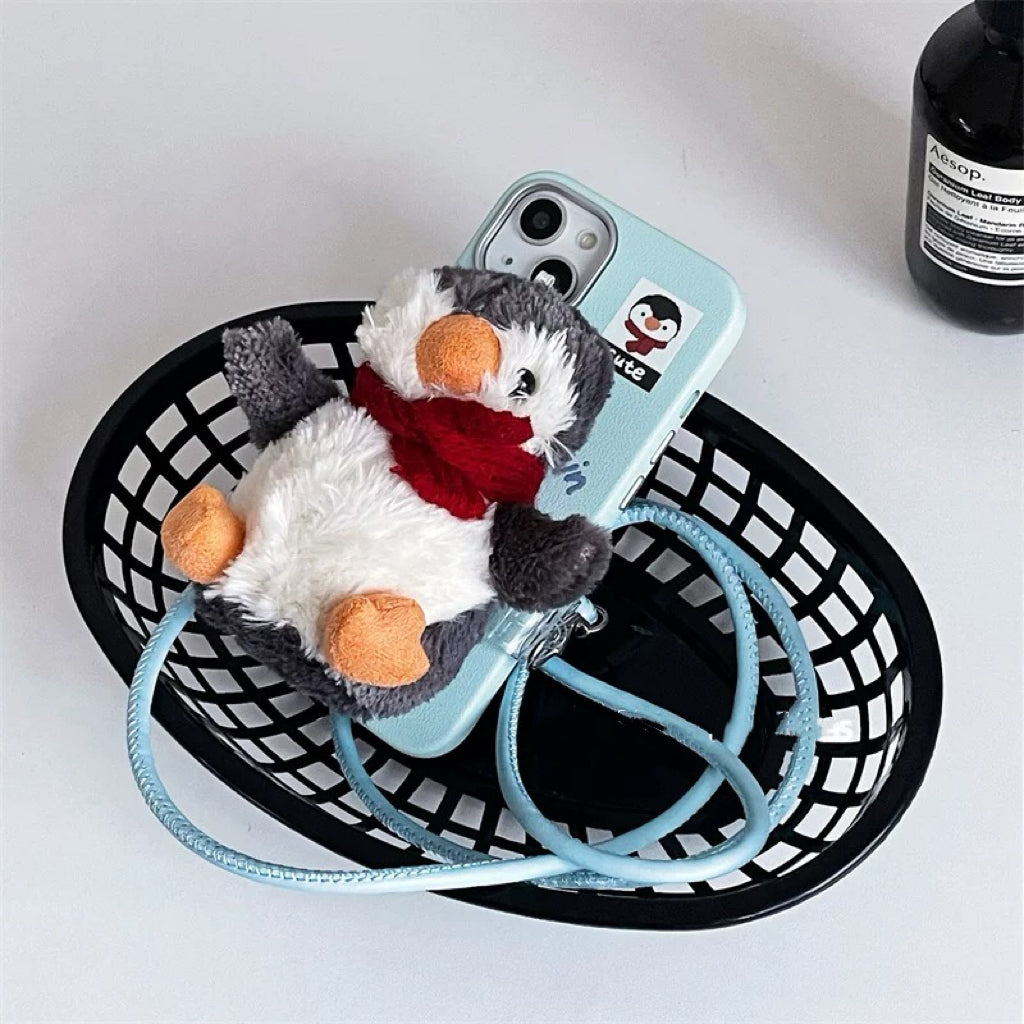 ”Fluffy animal party " Shoulder iPhone Case ”モコモコアニマルパーティー” ショルダーiPhoneケース R02124