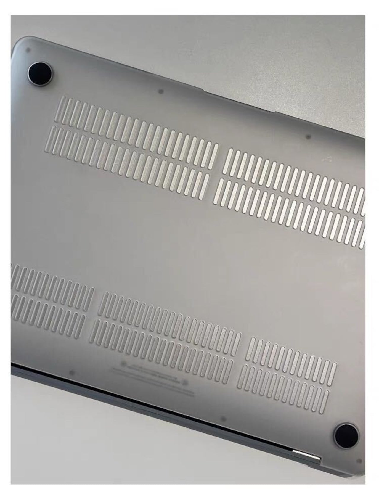 Silver Silk Pattern MacBook Cover シルバーシルク柄MacBookカバー R01448