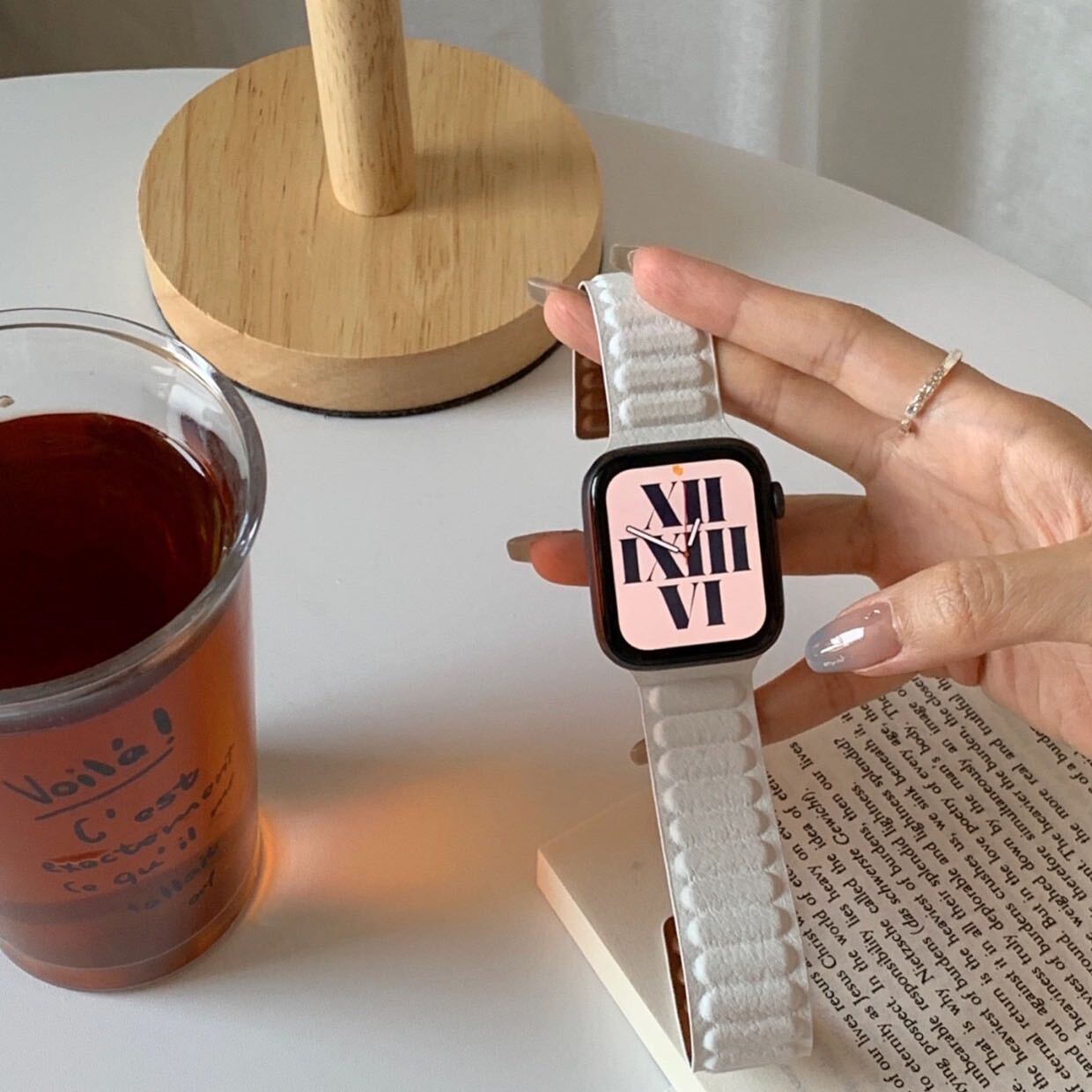 Simple Magnet Apple Watch Band シンプルマグネットApple Watchバンド R01260