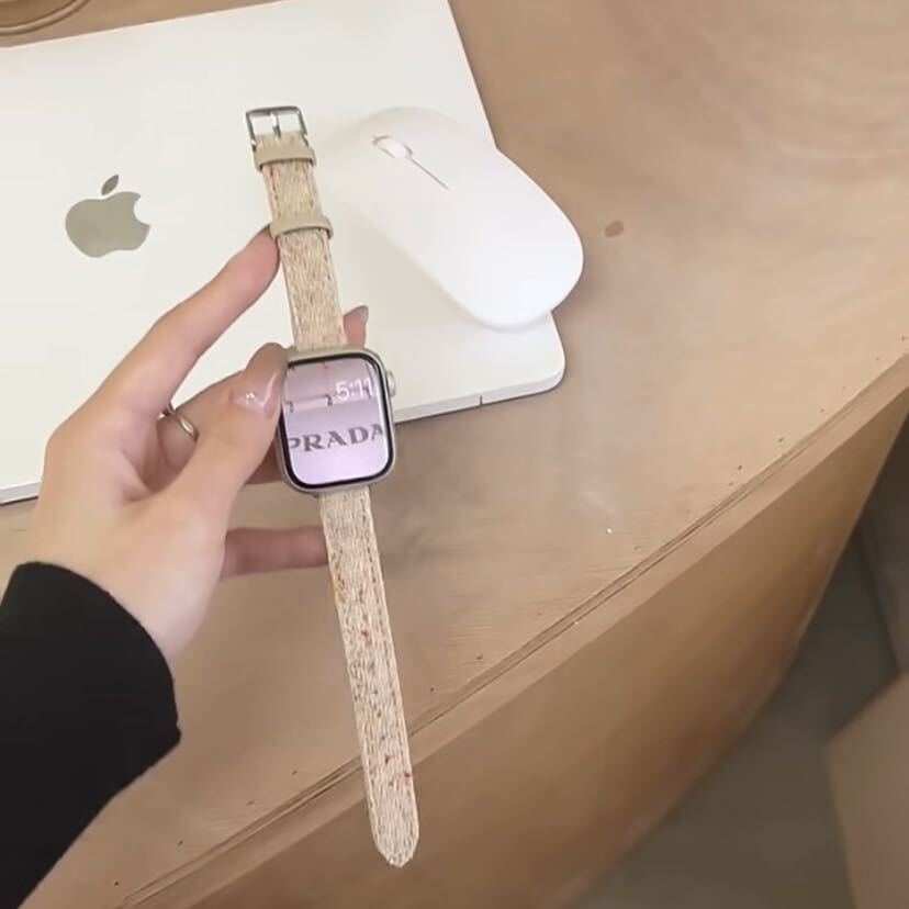 Elegant Tweed Apple Watch Band R01166
