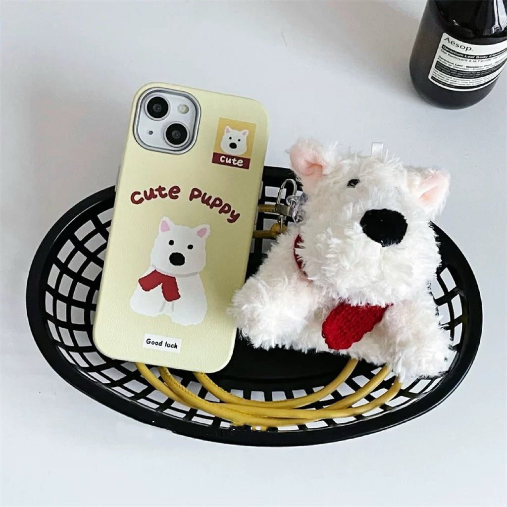 ”Fluffy animal party " Shoulder iPhone Case ”モコモコアニマルパーティー” ショルダーiPhoneケース R02124