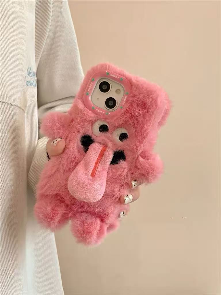 ”Licky Cuddle Buddy” iPhone case ”ペロペロモンスター” iPhoneケース R02121